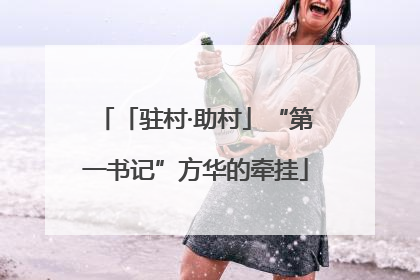 「驻村·助村」“第一书记”方华的牵挂