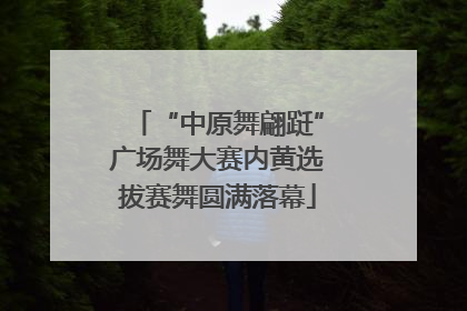 “中原舞翩跹”广场舞大赛内黄选拔赛舞圆满落幕