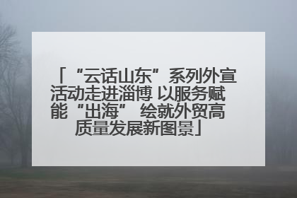 “云话山东”系列外宣活动走进淄博 以服务赋能“出海” 绘就外贸高质量发展新图景