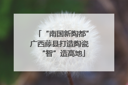 “南国新陶都”广西藤县打造陶瓷“智”造高地
