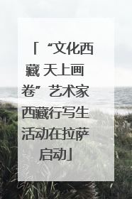 “文化西藏 天上画卷”艺术家西藏行写生活动在拉萨启动