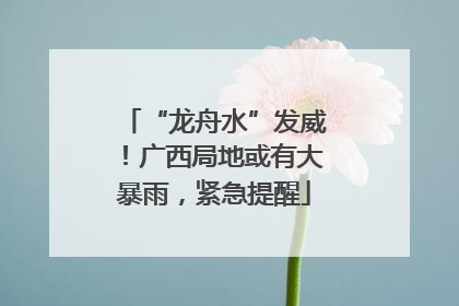 “龙舟水”发威！广西局地或有大暴雨，紧急提醒