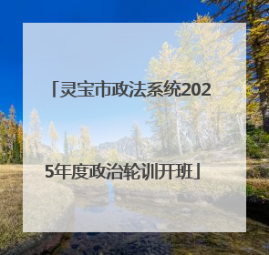 灵宝市政法系统2025年度政治轮训开班