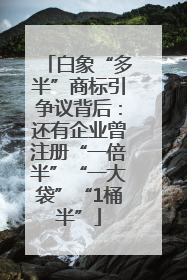 白象“多半”商标引争议背后：还有企业曾注册“一倍半”“一大袋”“1桶半”