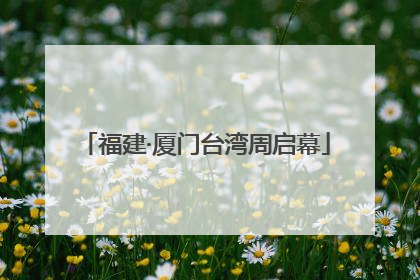 福建·厦门台湾周启幕