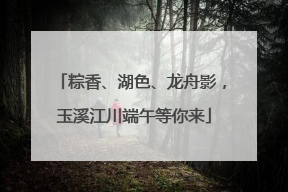 粽香、湖色、龙舟影，玉溪江川端午等你来