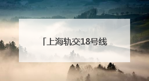 上海轨交18号线二期进入车辆、信号系统动车调试阶段，预计年底开通