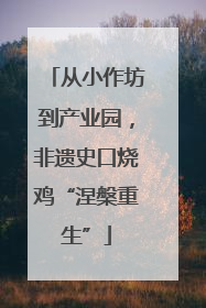 从小作坊到产业园，非遗史口烧鸡“涅槃重生”