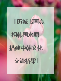 历城书画亮相韩国水原 搭建中韩文化交流桥梁