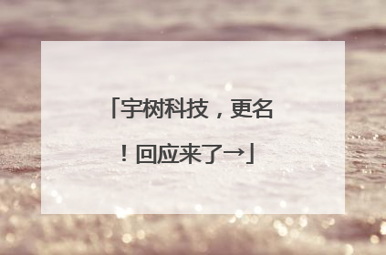 宇树科技，更名！回应来了→