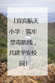 宜宾航天小学：筑牢禁毒防线，共建平安校园