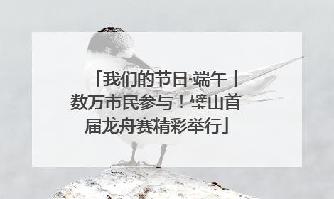 我们的节日·端午丨数万市民参与！璧山首届龙舟赛精彩举行