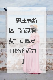 枣庄高新区“清凉消费”点燃夏日经济活力