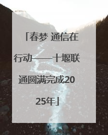 春梦 通信在行动——十堰联通圆满完成2025年