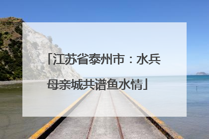 江苏省泰州市：水兵母亲城共谱鱼水情
