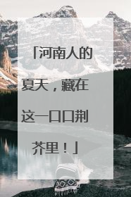 河南人的夏天，藏在这一口口荆芥里！