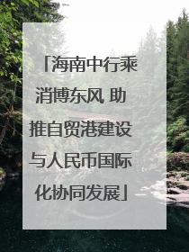 海南中行乘消博东风 助推自贸港建设与人民币国际化协同发展