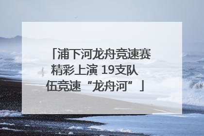 浦下河龙舟竞速赛精彩上演 19支队伍竞速“龙舟河”