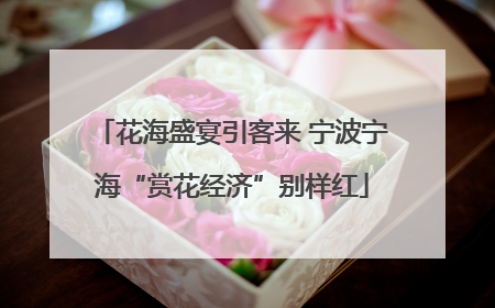 花海盛宴引客来 宁波宁海“赏花经济”别样红