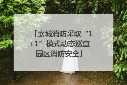 襄城消防采取“1+1”模式动态巡查园区消防安全