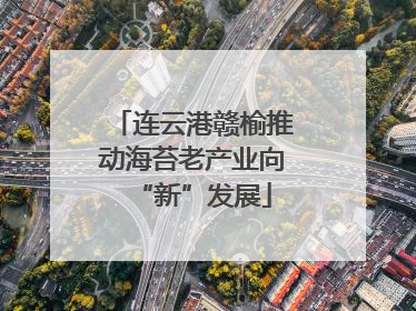 连云港赣榆推动海苔老产业向“新”发展