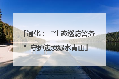 通化：“生态巡防警务”守护边境绿水青山