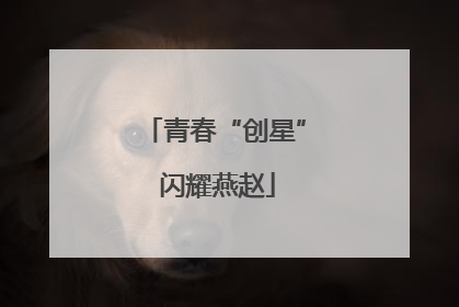 青春“创星” 闪耀燕赵