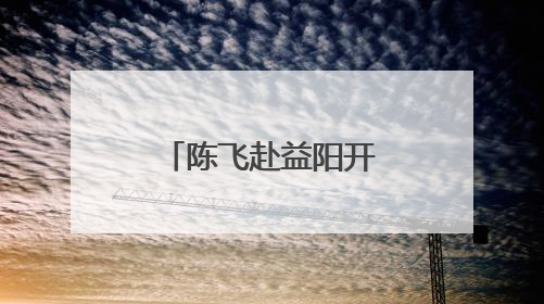 陈飞赴益阳开展“法治护绿”执法检查