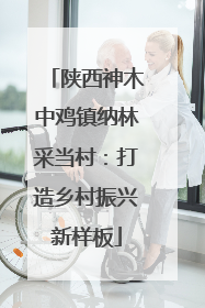 陕西神木中鸡镇纳林采当村：打造乡村振兴新样板