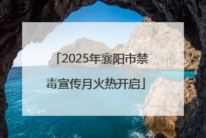 2025年襄阳市禁毒宣传月火热开启