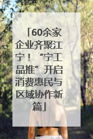 60余家企业齐聚江宁！“宁工品推”开启消费惠民与区域协作新篇