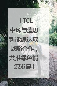 TCL 中环与蓝思新能源达成战略合作，共推绿色能源发展